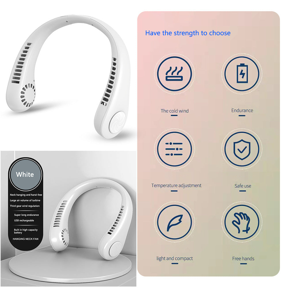 Hanging Portable Neck Fan