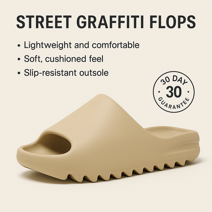 Street Graffiti Flops